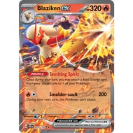 Blaziken ex JTG 024/159 Double Journey Together EN Pokemon Card Game PTCG