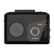 Ezcap เครื่องเล่นเทปคาสเซ็ตแบบพกพาของแท้ตลับ USB Tape-to-MP3แปลงเป็นคอมพิวเตอร์ AM FM วิทยุลำโพงในตั