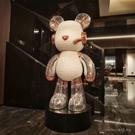 Creative DJ Bear with Audio Large Floor Decoration Living Room TV Cabinet Hotel Lobby Villa Home Dec