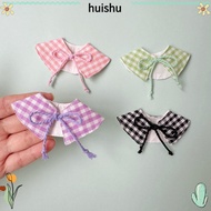 HUISHU Checkered Cloak, 10~15cm|Outfit Doll Clothes, Kawaii Checkered Cotton Stuffed Doll 15cm Cotto