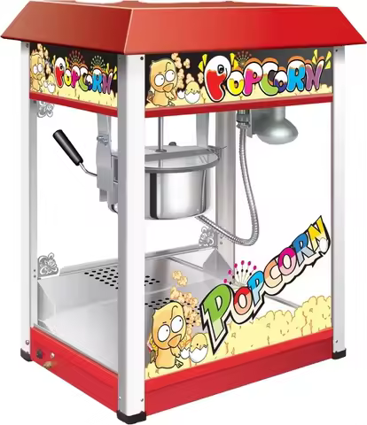 Commercial Popcorn Machine Electric Popcorn Vending Machine Automatic Theater Style Popcorn Making M