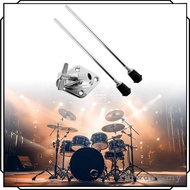 [ChiwanjifcMY] 2x Bass Drum Legs Bass Drum Feet for Bass Tom Drum Set Precussion Instrument