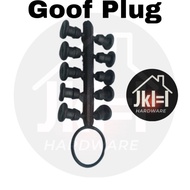 GOOF PLUG 10pcs Poly tube stopper LDPE Fitting 4mm Goof Plug, LDPE Plug Fertigasi, Irrigation Plug, 