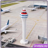 [PrettyiaMY] 1:400 Airport Control Tower Model Scene Display Collection Prop Diorama