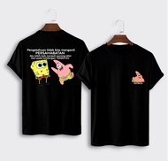 KAOS ATASAN OBLONG DISTRO PRIA DEWASA LENGAN PENDEK GAMBAR DEPAN BELAKANGT-SHIRTKEKINIXS-XXL-555