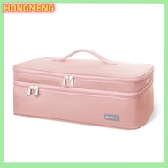 HONGMENG Large Hair Dryer Bag Travel Hair Dryer Bag Portable Double-layer Hair Dryer Storage Bag Spa