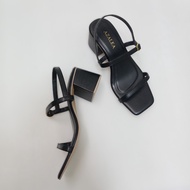 Melanie2 in Black 2.5 inches Block Heels Sandals High Heels Women Heels