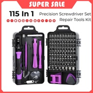 115 In 1 Screwdriver Set Precision Screwdriver Kit Magnetic Repair Tool Kit Phone Laptop PC Device