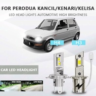 FOR PERODUA Kancil/Kenari/Kelisa Car LED Headlight  H3 H4 Super bright LED car headlights