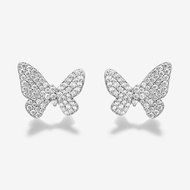 [With Box] HEFANG HEFANG Jewelry Small Butterfly Earrings Elegant Smart Earrings Earrings Birthday G