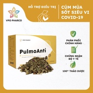 Siro Cảm Cúm PulmoAnti - Chiết Xuất Từ Thảo Dược Hỗ Trợ Giảm Cúm mùa/Cúm A/Sốt siêu vi/Covid-19