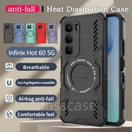 Infinix Hot 60i 2025 Casing For Infinix Hot 60 6 0 i 60i Hot60 Hot60i InfinixHot60i Hollow Heat Diss