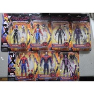 Hasbro Marvel Legends Across The Spiderverse Set of 7