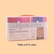 Rex TT Giorgione water-based hook pen double-head washable color brush 24-color 80-color soft-head w
