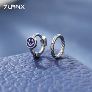 1 Piece Face Twist Shape Stainless Steel Cartilage Hoop Earring Helix Piercing