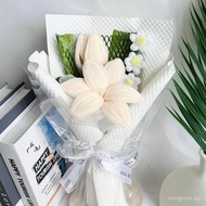 Poppy Crepe Paper Flower Bouquet