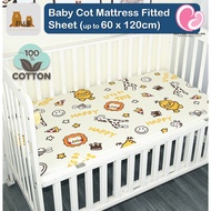 M&B 100% cotton Baby Mattress Cover / Baby Bedsheet (fit up to 60 x 120cm), Cadar Baby Cot / Cadar T