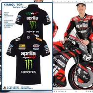 Aprilia Aprilia Motorcycle Motorcycle Men Women Cycling POLO Shirt Summer Pure Cotton 2023 New Style