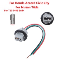 Honda Accord Civic City T20 7440 Bulb Holder Car Brake Light Sockets Connector