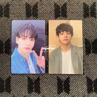 [OFFICIAL] Photocard PC BTS JUNGKOOK MEMORIES OF 2021 (MEMO 21) & V/KIM TAEHYUNG LD BE ESS SOUNDWAVE