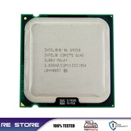 ใช้โปรเซสเซอร์ Intel Core 2 Quad Q9550 2.83GHz 12MB แคช L2 FSB 1333เดสก์ท็อป LGA 775 CPU CPD