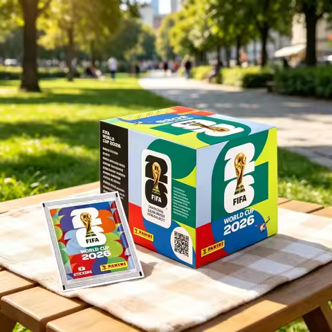 Panini 2026 International Football Tournament Collectible Sticker Full Box 50 Packs Soccer Trading S