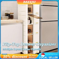 L20/25CM Flip-Top Drawer Organizer Gap Cabinet Plastic Kitchen Cabinet With Wheel Bathroom Organizer