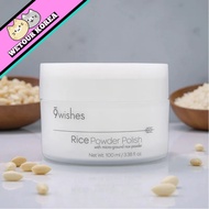 🇰🇷 [9Wishes] Rice Powder Polish 100ml | Exfoliating Cleanser for Smooth, Bright Skin