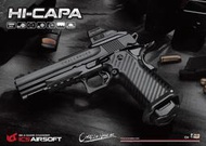 【ICS促銷活動】ICS BLE-007-SB Hi-Capa Challenger 黑色瓦斯短槍