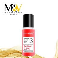 COSMODERM 3 RETINOL 0.3% LUMINOUS A REVERSE AGING ELIXIR 30ML