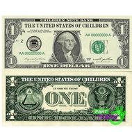 Mata Uang Dolar Amerika Serikat One Dollar 1 dolar united states of America