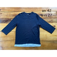 F2F Long Sleeve Shirt Navy