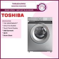 Toshiba 7.5KG Front Load Inverter Washing Machine - TW-BL85A2M(SS) / TW-BL85A2M(WK)