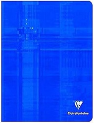 Clairefontaine 3742C Pack of 10 Notebooks 17 x 22 cm, Stapled, 48 Sheets, 90 g, Squared, Assorted Co