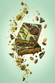 杜拜開心果黑朱古力排 (180g)