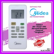 Midea Original Aircond Remote Control for Midea Air Cond Aircond Air Conditioner [RG-52A3-ORI]