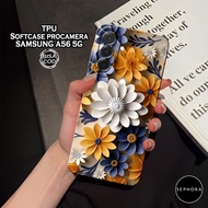 HP Latest Samsung A56 5G Case - Fashion Flower Case - Latest Samsung A56 5G Softcase - Pro Camera Ca