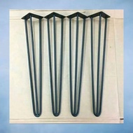 IRON LEGS HAIRPIN LEGS 3-LAYER 8mm MINIMALIST MODERN INDUSTRIAL