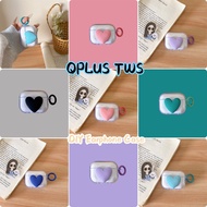 【Discount】For QPLUS TWS Case Cover DIY Cute Peach Heart Soft Silicone Earphone Case Casing NO.2