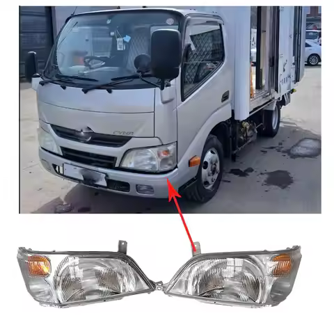 Car Headlights 81110-37211 81150-37211 For HINO 300 For Toyota Dyna XKU3 BU301 BU306 2003