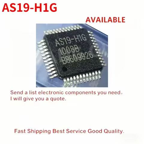 10PCS/Lot Original and brand new AS19-H1G AS19-G AS19-HG AS19-F AS19-HF AS19-H1F QFP LCD logic board