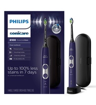 Philips Sonicare ProtectiveClean 6100 Rechargeable Electric Power Toothbrush, Deep Purple, HX6471/03