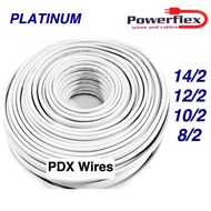 Per Meter | Powerflex Boston NM PDX Electric Solid Dual Core Wire | 14/2 12/2 10/2 8/2