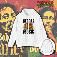 Bob Marley Long-Sleeved Pullover Hoodie, Warm Comfortable, Suitable for Adult 9M-3XL