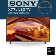 Sony X77L 75 Inch 4K Ultra HD LED TV with Google TV and HDR KD75X77L KD-75X77L 75X77L 75X77