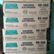 KAWAT LAS NIKKO STEEL RD260 RD-260 2.6MM 3.2MM