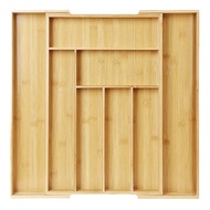 Extendable Cutlery Tray Expandable Storage Organizer Kitchen Drawer Holder Tray Insert Cabinet Utens