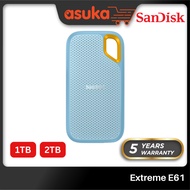 Sandisk Extreme / Extreme V2 /  E61 / E30 480GB / 500GB / 1TB / 2TB Portable SSD SDSSDE61