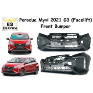 Perodua Myvi 2021 G3 Facelift Front Bumper PP Plastic Malaysia (BUMPER DEPAN) 2022 2023 2024