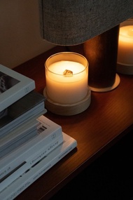 DUO大豆蠟礦石香氛蠟燭 (無木蓋)